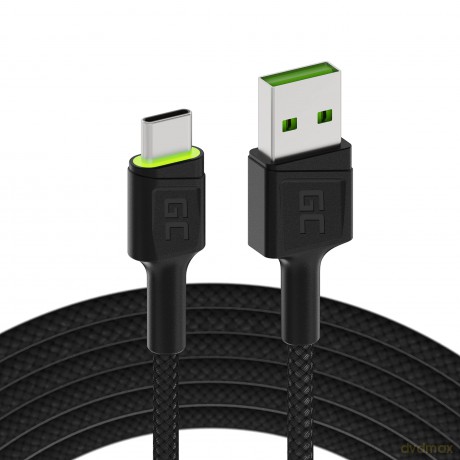 Kabel GC Ray USB-USB-C 200cm, podświetlenie LED [KABEL]