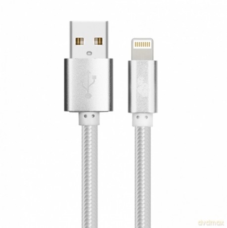 Kabel Lightning-USB 1.5m srebrny MFi [KABEL]