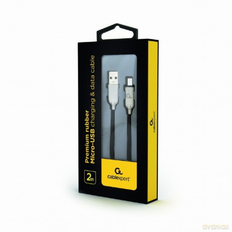 Kabel Micro-USB 2m czarny [KABEL]