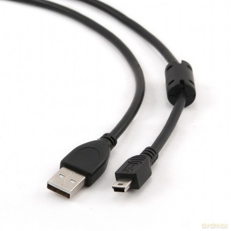 Kabel miniUSB 2.0 CANON FERRYT 1.8m czarny [KABEL]