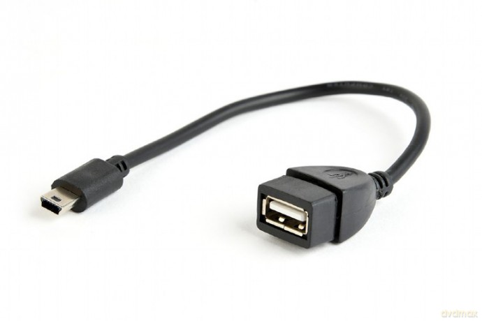 Kabel OTG USB Mini BM -> USB AF 15cm [KABEL]