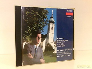 Schiff/Camerata Acad: Mozart: Pno Ctos 11,8 [CD]