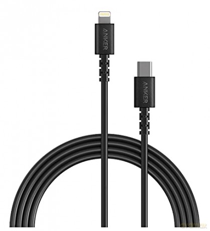 Kabel PowerLine Select USB-C - LTG 3ft czarny [KABEL]