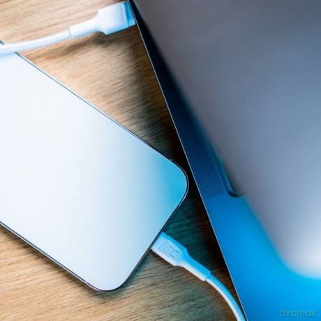 Kabel PowerStream USB-C do Lightning 1m MFI, PD, biały [KABEL]