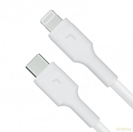Kabel PowerStream USB-C do Lightning 1m MFI, PD, biały [KABEL]
