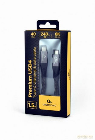 Kabel Premium USB-C Type 4 40 Gbps 240W 1.5M [KABEL]