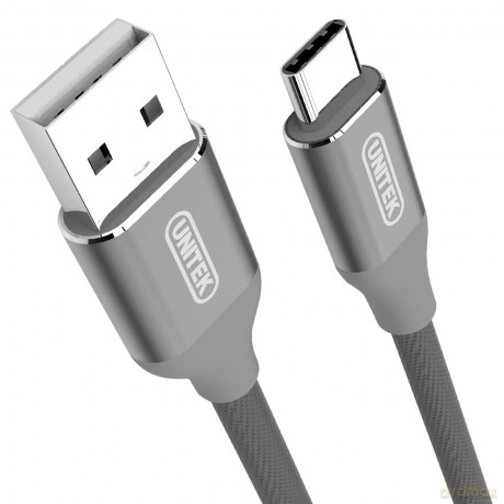 Kabel PREMIUM USB-USB-C 2.0; GRAY; Y-C4025AGY [KABEL]