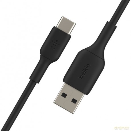 Kabel PVC C-A 15 cm czarny [KABEL]