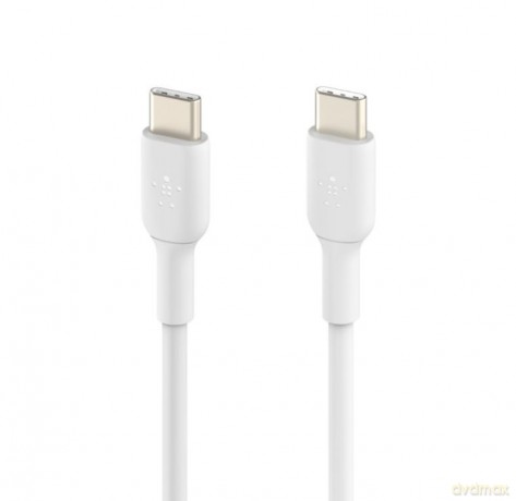 Kabel PVC C-C 2.0 1m biały [KABEL]