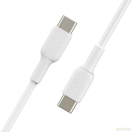 Kabel PVC C-C 2.0 1m biały [KABEL]
