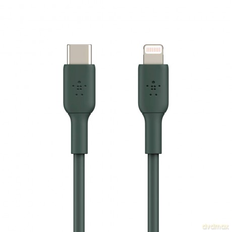 Kabel PVC USB-C/Lightning 1m, zielony [KABEL]
