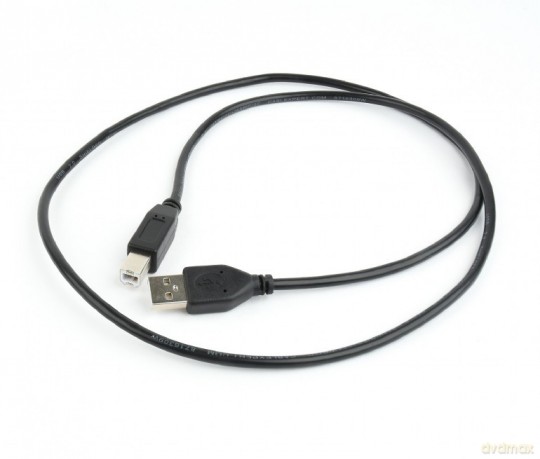 Kabel USB 2.0 AM-BM 1m/czarny [KABEL]
