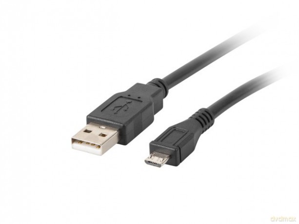Kabel USB 2.0 micro AM-MBM5P 1.8M czarny [KABEL]
