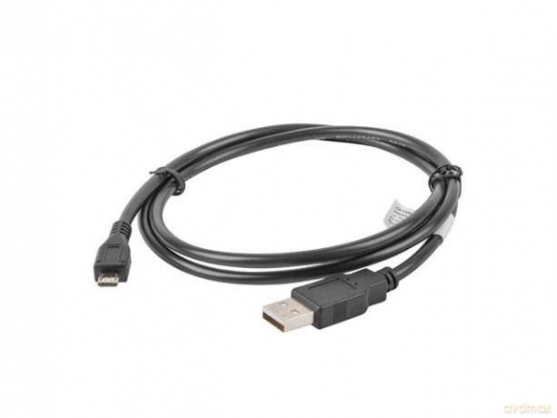 Kabel USB 2.0 micro AM-MBM5P 1M czarny [KABEL]
