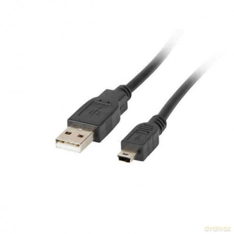 Kabel USB 2.0 mini AM-BM5P 1.8M czarny (CANON) Ferryt [KABEL]