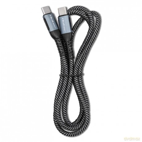 Kabel USB 2.0 typ C | USB 2.0 typ C 100W | QC 3.0| PD | 1.5m | Czarny [KABEL]