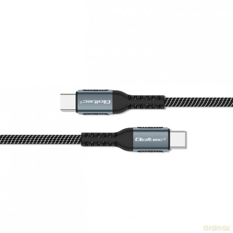 Kabel USB 2.0 typ C | USB 2.0 typ C 100W | QC 3.0| PD | 1.5m | Czarny [KABEL]