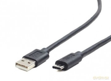 Kabel USB 2.0 Type C BM/CM 1 m [KABEL]