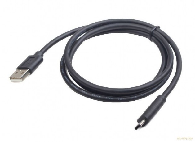 Kabel USB 2.0 Type C BM/CM 1 m [KABEL]