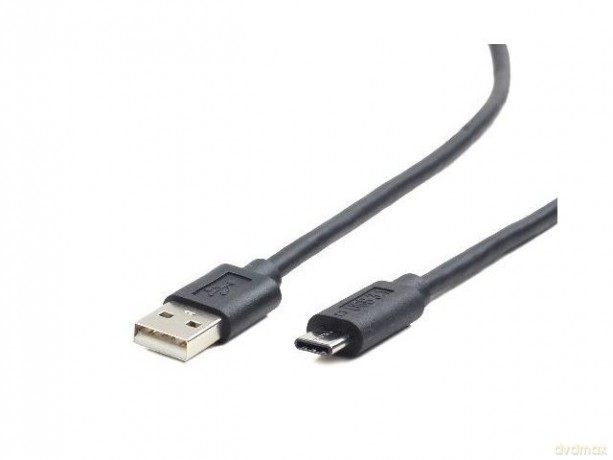 Kabel USB 2.0 typu AC AM-CM 1.8m czarny [KABEL]