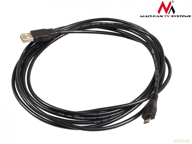 Kabel USB 2.0 wtyk-wtyk micro 3m MCTV-746 [KABEL]