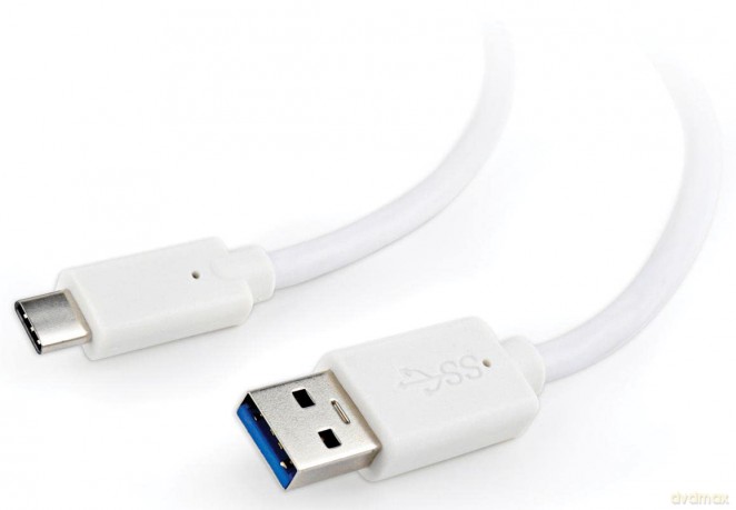 Kabel USB 3.0 (AM/CM) 1.8m biały [KABEL]