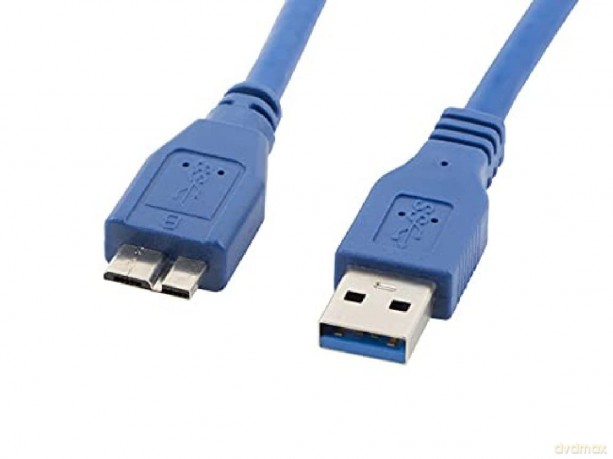 Kabel USB 3.0 micro AM-MBM5P 0.5M niebieski [KABEL]
