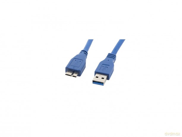 Kabel USB 3.0 micro AM-MBM5P 3M niebieski [KABEL]
