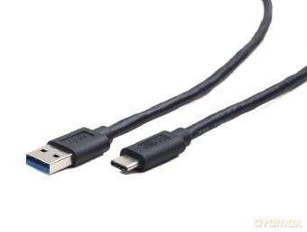 Kabel USB 3.0 typ C AM/CM/0.5m/czarny [KABEL]