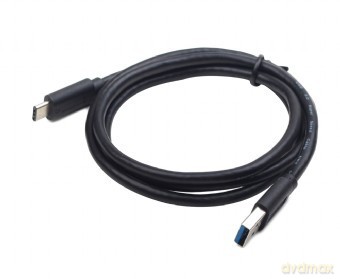 Kabel USB 3.0 typ C AM/CM/0.5m/czarny [KABEL]