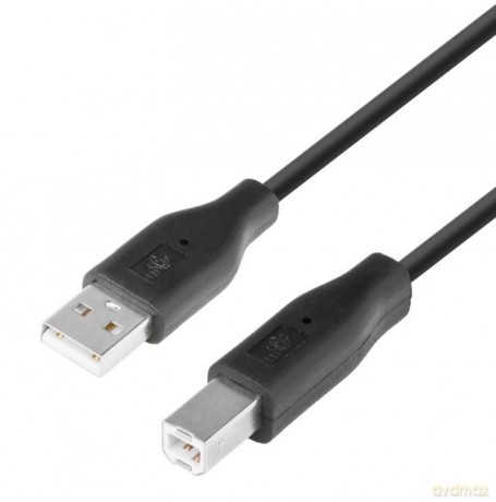 Kabel USB AM-BM 1.8 czarny [KABEL]