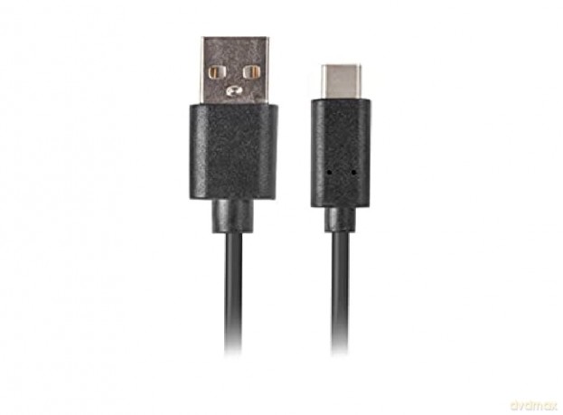 Kabel USB CM - AM 2.0 0.5m czarny QC 3.0 [KABEL]