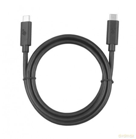 Kabel USB C-USB C 1m 100W 5Gbps USB 3.1 czarny [KABEL]
