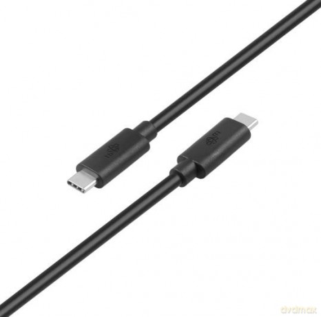 Kabel USB C-USB C 1m 100W 5Gbps USB 3.1 czarny [KABEL]