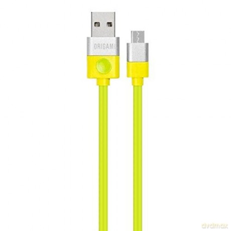 Kabel USB do Micro USB Origami 2m zielony [KABEL]