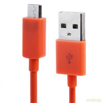 Kabel USB do Micro USB Origami 3m pomarańczowy [KABEL]