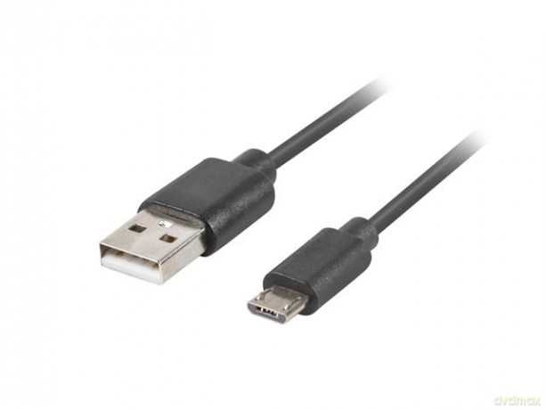 Kabel USB micro BM - AM 2.0 3m czarny QC 3.0 [KABEL]