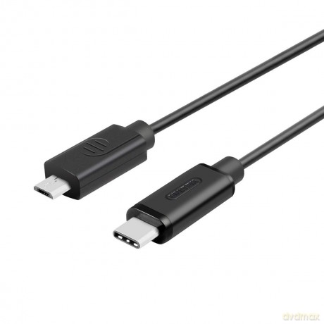 Kabel USB TYP-C DO microUSB 2.0; 1m; Y-C473BK [KABEL]