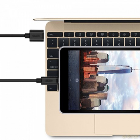 Kabel USB TYP-C DO USB 3.0; 1m; Y-C474BK [KABEL]