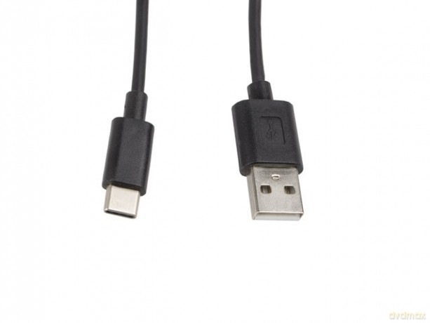 Kabel USB-C -> USB-A M/M 1M 2.0 czarny [KABEL]