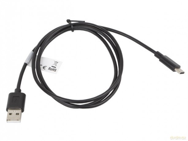 Kabel USB-C -> USB-A M/M 1M 2.0 czarny [KABEL]