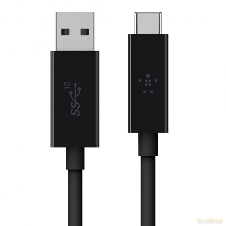 Kabel USB-C do USB A 3.1 1m czarny [KABEL]