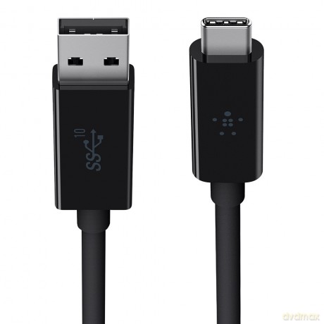 Kabel USB-C do USB A 3.1 1m czarny [KABEL]