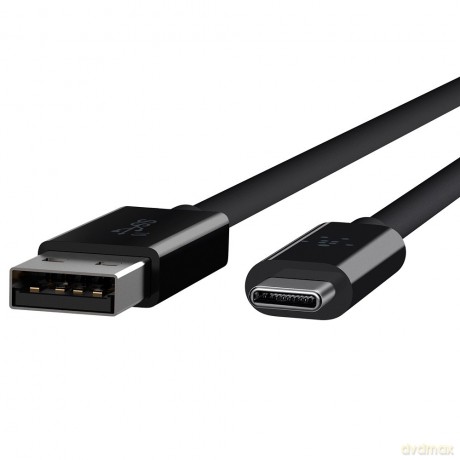 Kabel USB-C do USB A 3.1 1m czarny [KABEL]