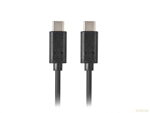 Kabel USB-C M/M 2.0 0.5m czarny [KABEL]