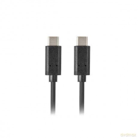 Kabel USB-C M/M 2.0 1.8m czarny [KABEL]