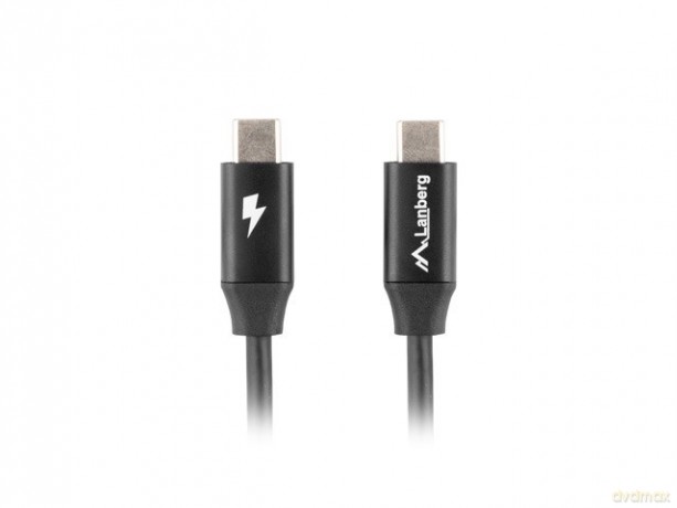 Kabel USB-C M/M 2.0 CA-CMCM-40CU-0010-BK Czarny 1m [KABEL]