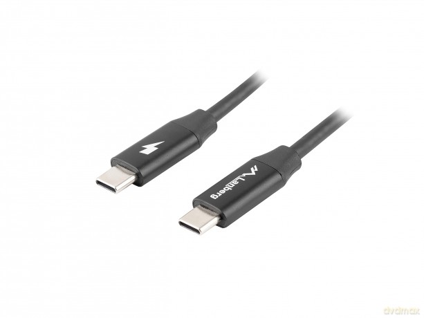 Kabel USB-C M/M 2.0 CA-CMCM-40CU-0018-BK Czarny 1.8m [KABEL]