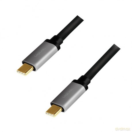 Kabel USB-C M/M, PD, aluminiowy 1.5m [KABEL]
