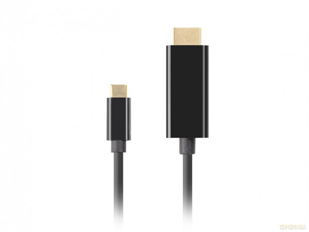 Kabel USB-C(M)->HDMI(M) 4K 60HZ 3M czarny [KABEL]